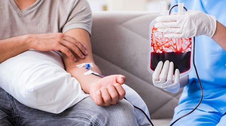 نقل خلايا الدم الحمراء