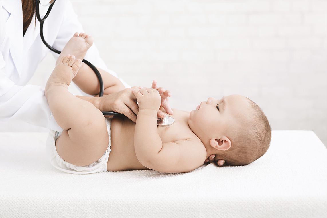 ضيق التنفس عند الاطفال حديثي الولاده 