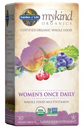 Garden of Life mykind Organics Women's Once Daily Multi