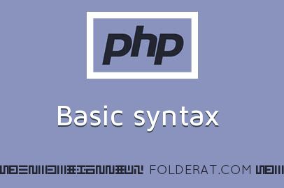 Basic syntax | PHP