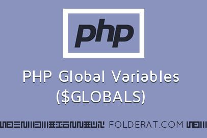 PHP Global Variables