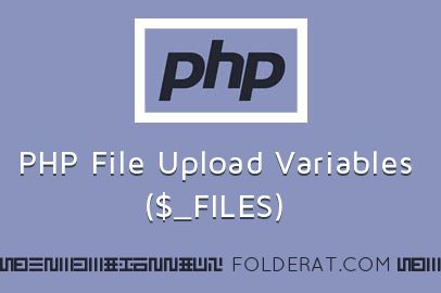 PHP File Upload Variables