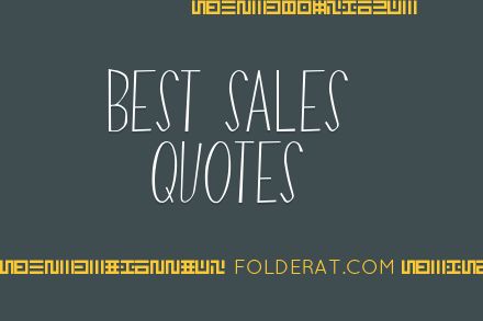 Best Sales Quotes